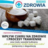 Plakat promujący Akademię Zdrowia