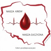 Plakat akcji "Nasza Krew – Nasza Ojczyzna"
