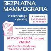 Plakat promujący badanie