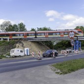 Wiadukt kolejowy przy ul. Łódzkiej - 18.05.2020 r.