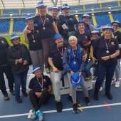 Zgierscy seniorzy z medalami - fot. ZU3W