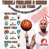 plakat z programem turnieju