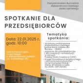 plakat informacyjny