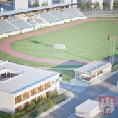 Wizualizacja: stadion MOSiR po modernizacji