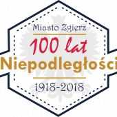 Logo Miasto Zgierz 100 lat Niepodległości