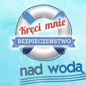 Logo akcji "Kręci mnie bezpieczeństwo nad wodą"