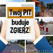 Grafika Twój PIT buduje Zgierz