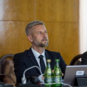 Przemysław Staniszewski podczas Sesji Rady Miasta Zgierza w dniu 30 czerwca 2022 roku