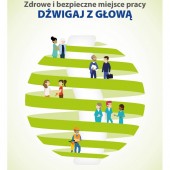 Plakat Kampanii "Dźwigaj z głową"