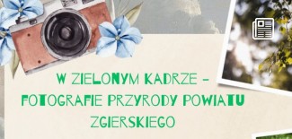 Plakat promujący konkurs fotograficzny
