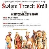 Święto Trzech Króli w Zgierzu plakat