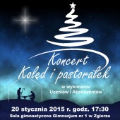 Koncert KOLĘD i PASTORAŁEK plakat