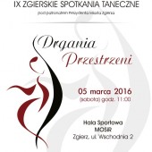 "Drgania Przestrzeni" plakat