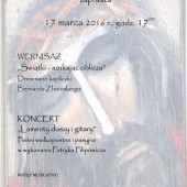 Koncert gitarowy Patryka Filipowicza plakat