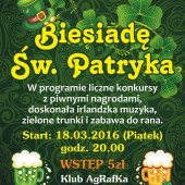 Biesiada św. Patryka plakat