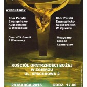 IV Koncert Pasyjny plakat