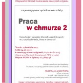 Bezpłatne szkolenie dla nauczycieli plakat