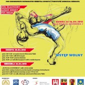 Mistrzostwa Polski seniorów w zapasach plakat