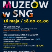 "Noc Muzeów" plakat