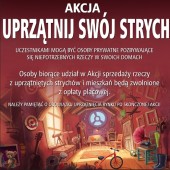 Akcja "Uprzątnij Swój Strych" plakat