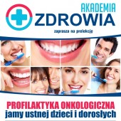 Plakat promujący Akademię Zdrowia