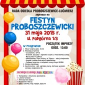 Festyn Proboszczewicki plakat