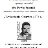 Spotkanie Klubu Historycznego plakat