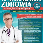 X Jarmark Zdrowia plakat