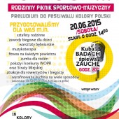 Rodzinny piknik sportowo-muzyczny w SNG plakat