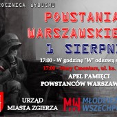 Narodowy Dzień Pamięci Powstania Warszawskiego plakat