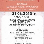 Wystawa "PAMIĘTNY ROK '89" plakat