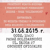 Dzień Solidarności i Wolności plakat