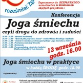 joga śmiechu plakat