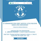 "Kobieta bez przestrzeni" plakat