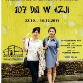 "107 dni w Azji" plakat