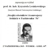 Spotkanie Klubu Historycznego plakat