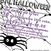 Strrraszny Bal Halloween plakat