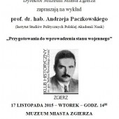 plakat Spotkanie Klubu Historycznego