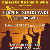 Plakat promujący turniej
