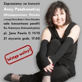 Plakat promujący koncert