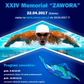 Plakat promujący zawody