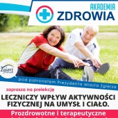 Plakat promujący Akademię Zdrowia