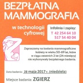 Bezpłatna mammografia