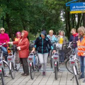 Uczestnicy rajdu - fot. Miejsko-Powiatowa Biblioteka Publiczna im. B. Prusa