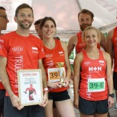 Zdjęcie biegaczy z ekipy Trucht Team 