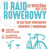 Plakat promujący rajd