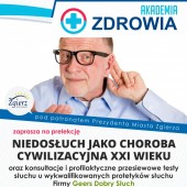 Plakat promujący Akademię Zdrowia