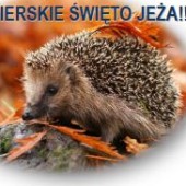 Plakat promujący Międzynarodowy Dzień Jeża