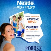Plakat promujący akcję