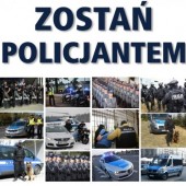 Plakat rekrutacji do policji